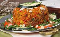 Beef biryani  + mix vegetable raita (1/2)