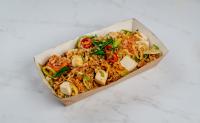 Thai spicy fried rice - vegansko