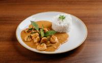 Panaeng Curry s kozicami