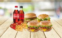 BURGERS & Coca-Cola