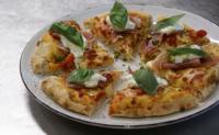 Romanska pizza Burrata Ham