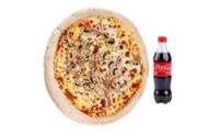 Pizza Katra + Coca-Cola