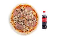 Pizza Njamy (srednja) + Coca Cola