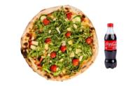 Pizza Zelenjavna + Coca Cola