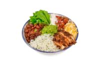 Chicken asado burrito bowl